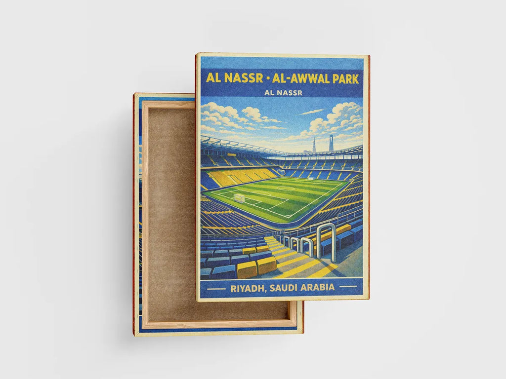 Al Nassr Matchday Arena Canvas