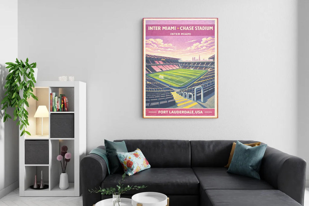 INT Miami Chase Stadium Canvas