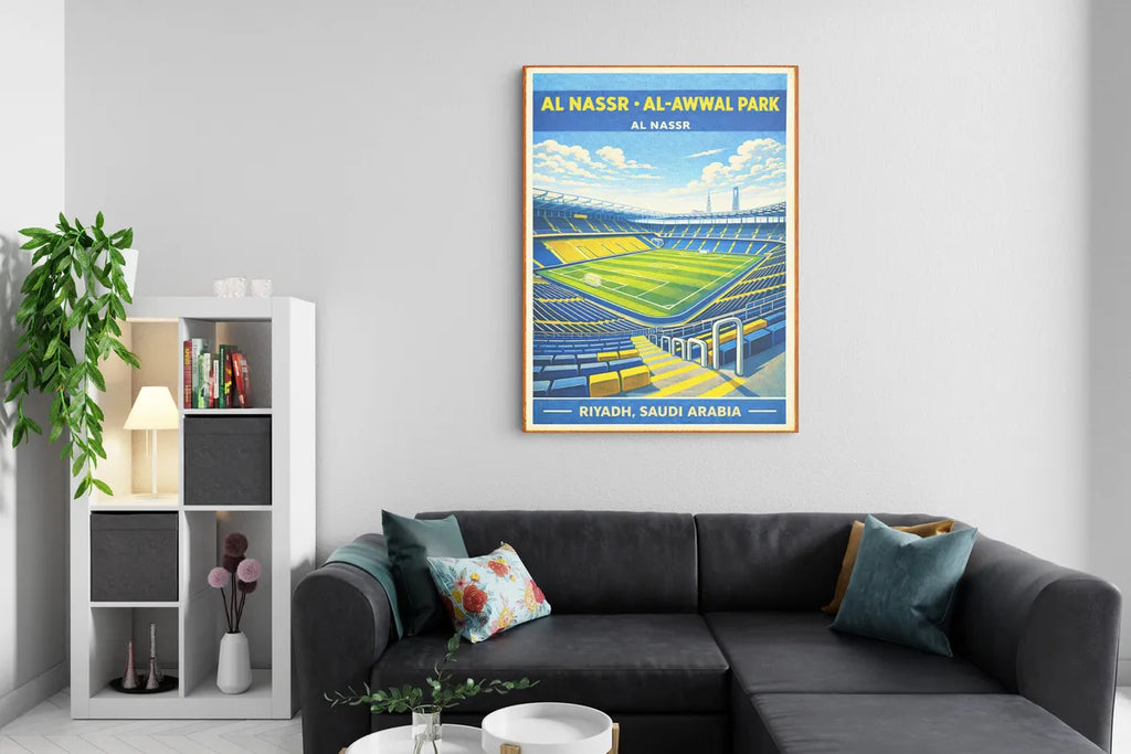 Al Nassr Matchday Arena Canvas