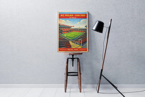 AC Milan Stadium Canvas