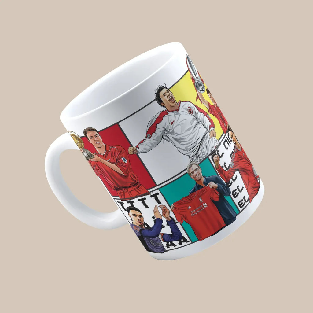 LVP FC YNWA Dream Team 3D Doodle Art Mug