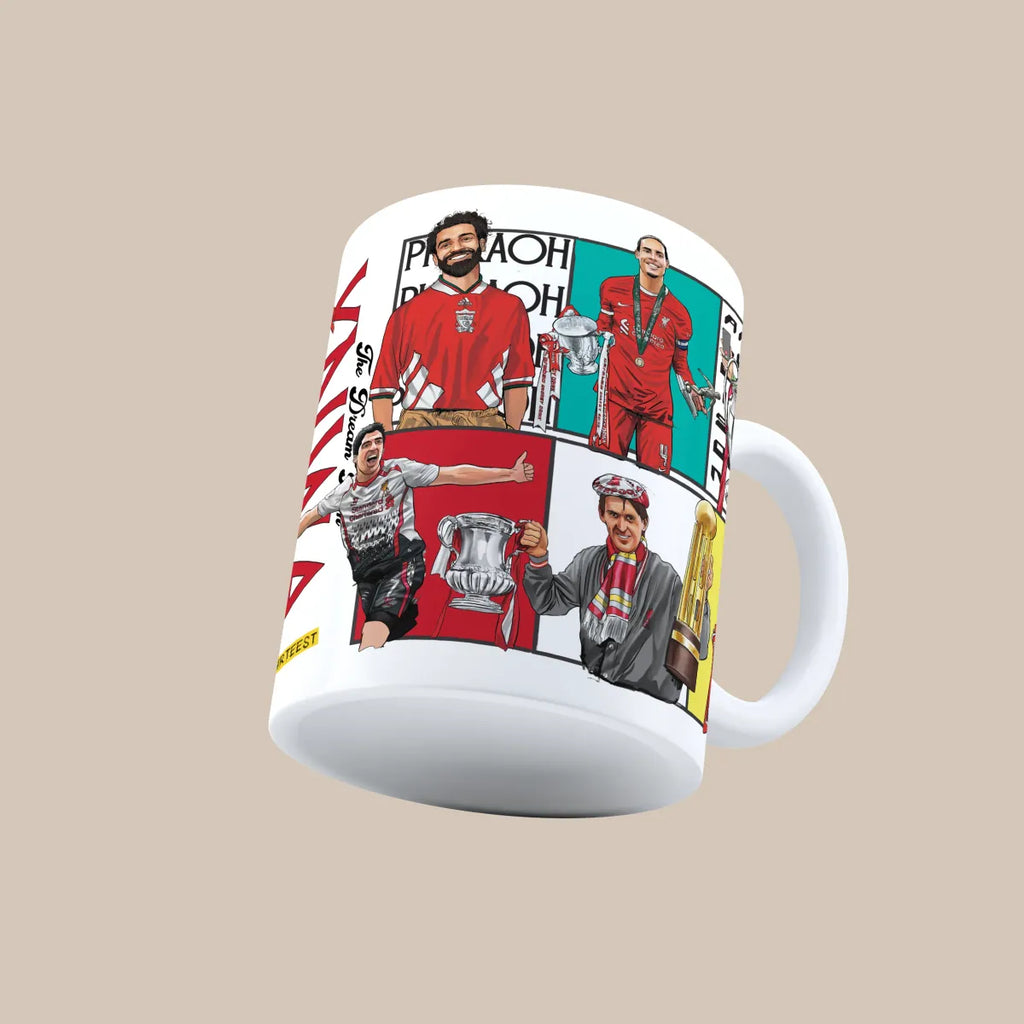 LVP FC YNWA Dream Team 3D Doodle Art Mug