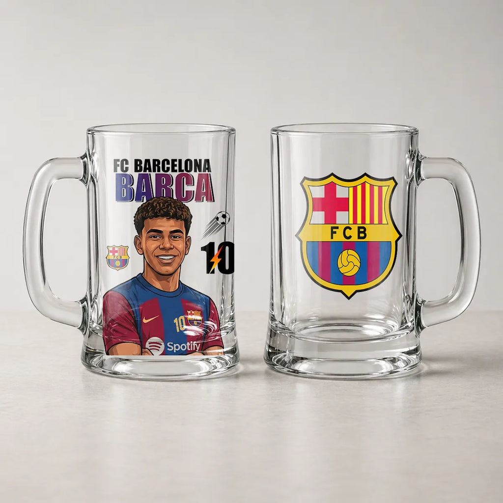 Lamine Yamal Edition Glass Mug | Sports Gift for Soccer Lovers C