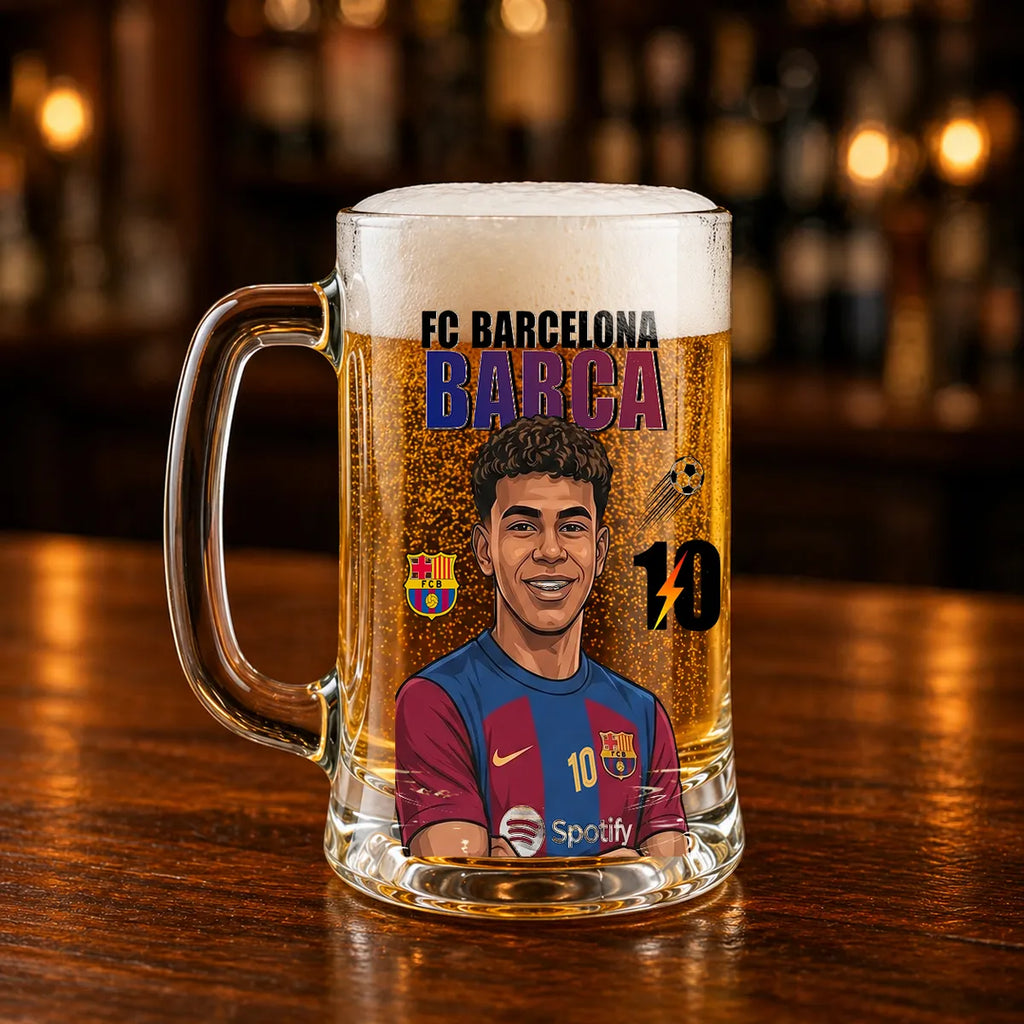Lamine Yamal Edition Glass Mug | Sports Gift for Soccer Lovers C