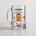 Mbappe Edition Glass Mug | Sports Gift for Soccer Lovers
