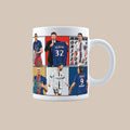 PSG Dream Team 3D Doodle Art Mug