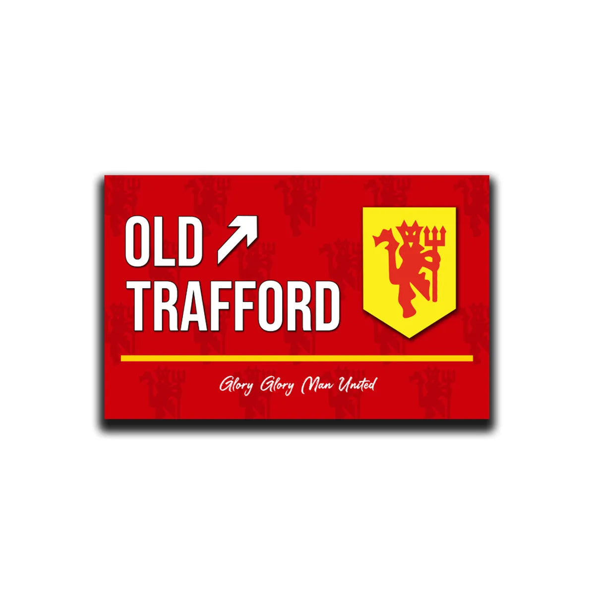 Old Trafford Door Signs