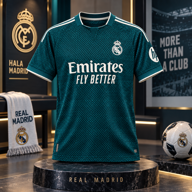 RMA Away Soccer Solid Jersey 2026/27