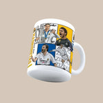 RMA FC Dream Team Legends 3D Doodle Art Mug