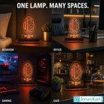 ACM 1899 Football Crest LED Acrylic Table Lamp