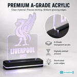 LVP 1892 Football Crest LED Acrylic Table Lamp