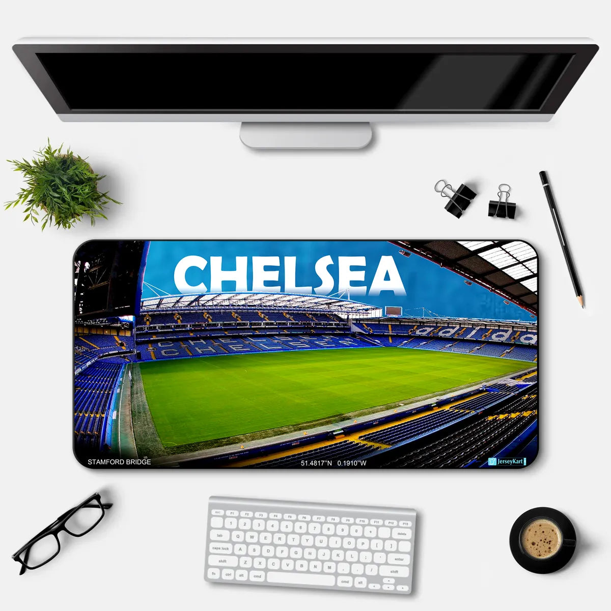 Stamford Bridge Stadium Desk-Mat