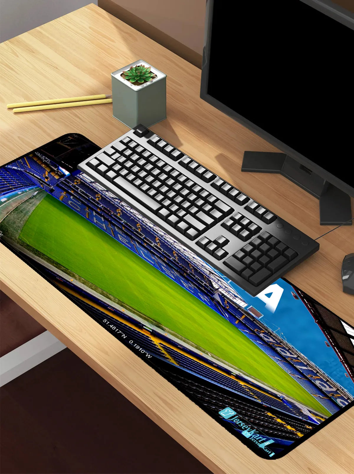 Stamford Bridge Stadium Desk-Mat