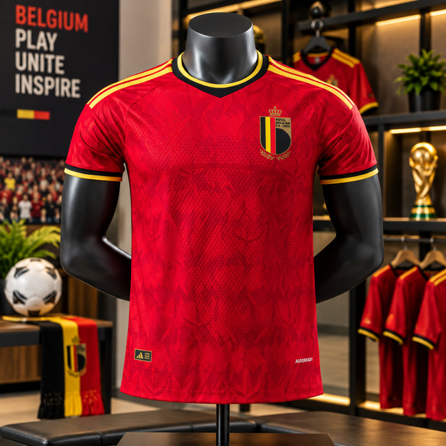BELGIUM HOME JERSEY 2026 PLAYER VERSION