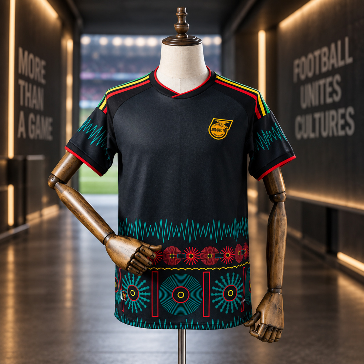 Jamaica x Bob Marley Away 2026 Jersey 2026 Fan Version