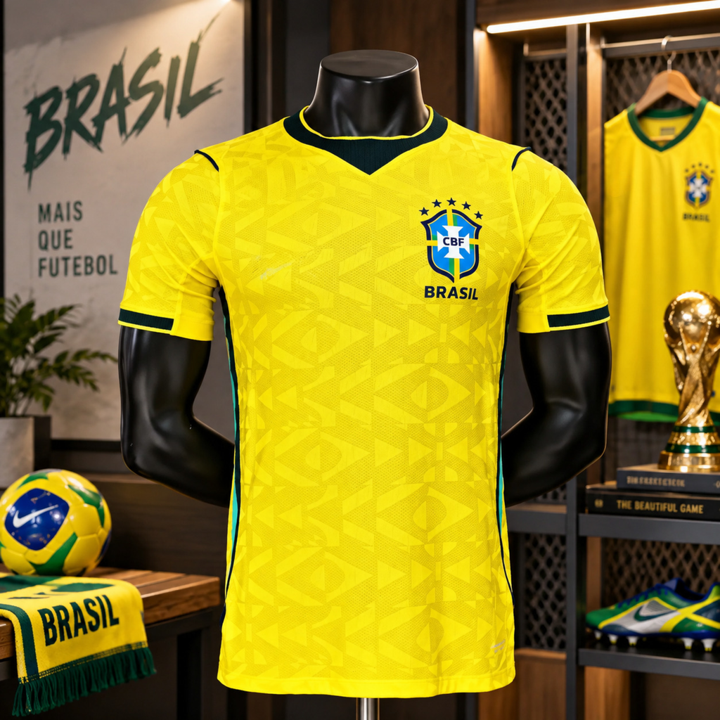 Brazil Home Jersey 2026 Player Version