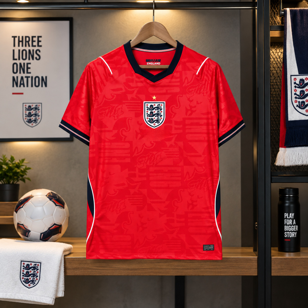 ENG Away WC Soccer Solid Jersey 2026