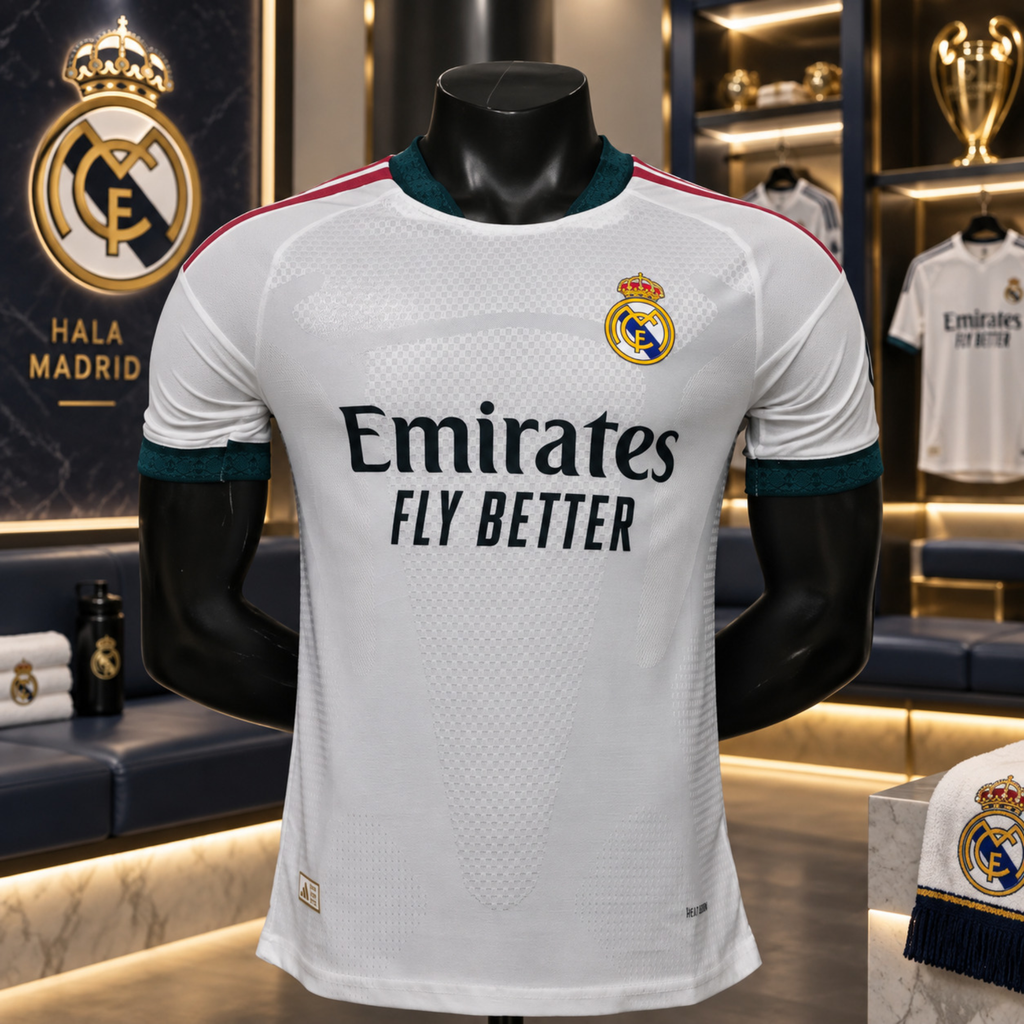 RMA HOME PLAYER VERSION SOLID JERSEY 2026/27