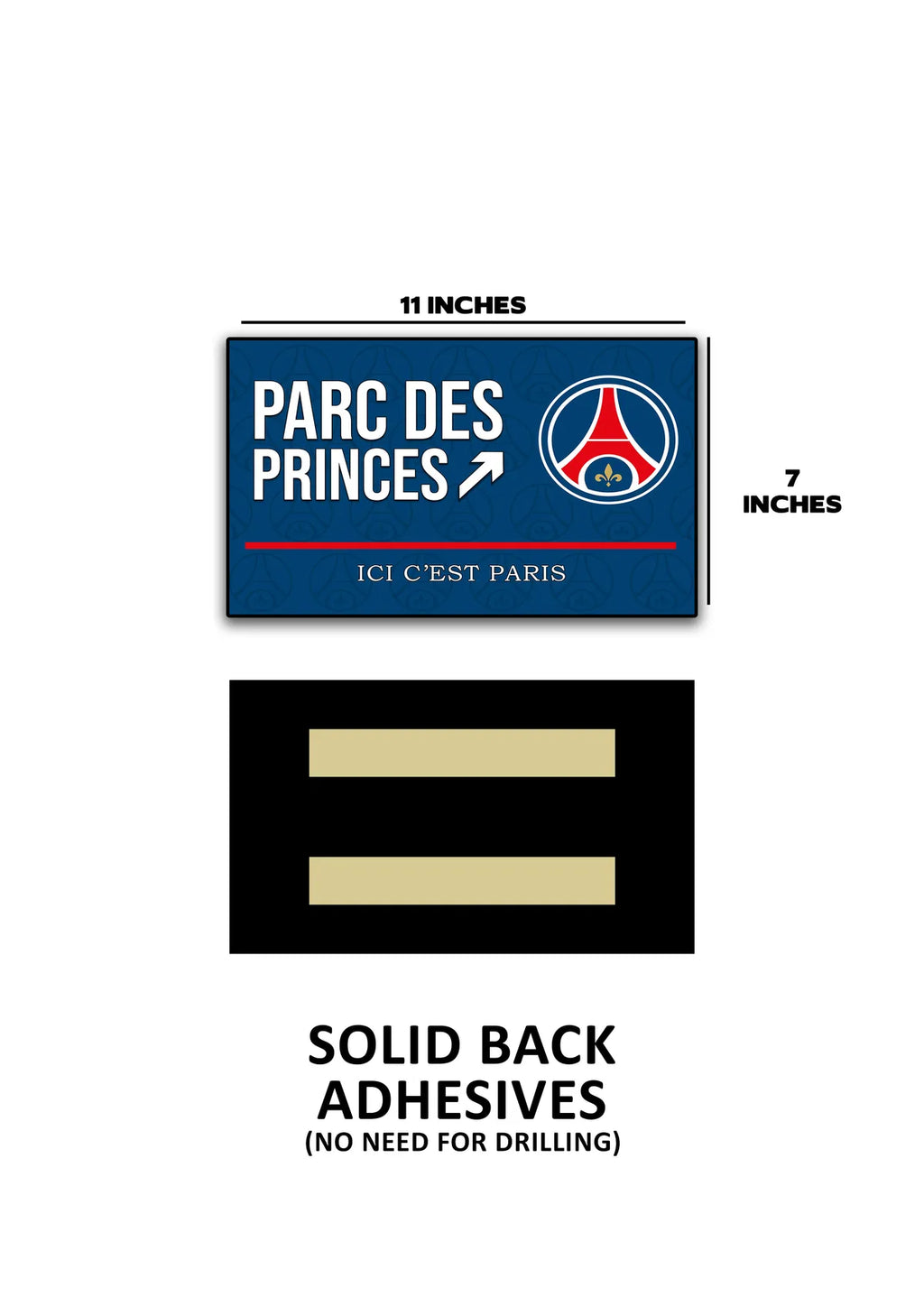 Parc Des Princes Stadium Door Signs