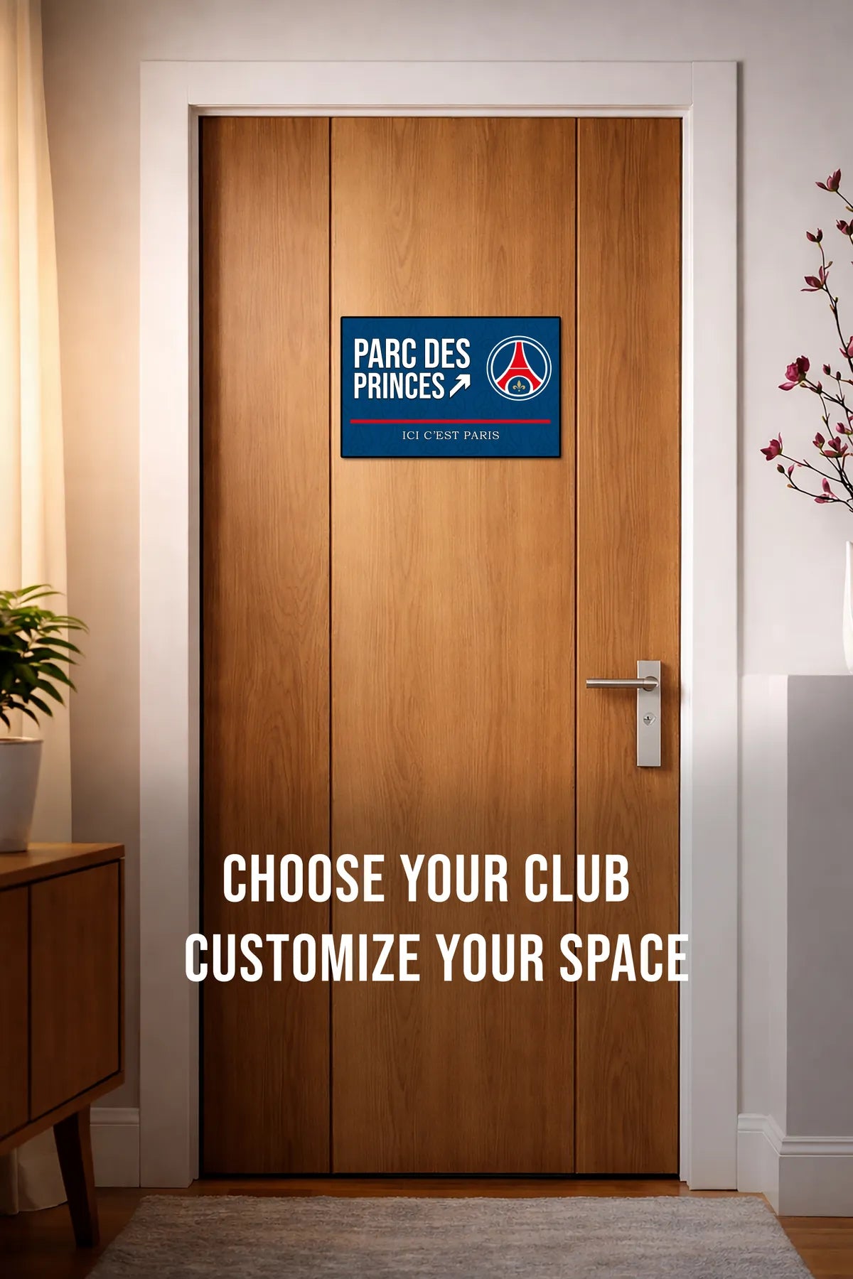 Parc Des Princes Stadium Door Signs