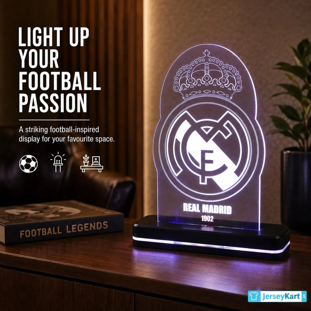 RMA LED Football Crest LED Acrylic Table Lamp
