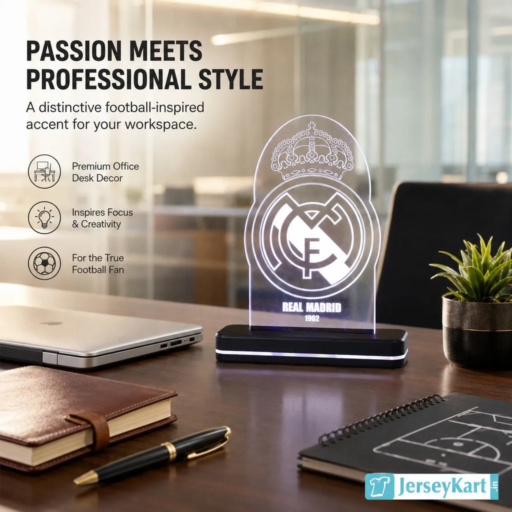 RMA LED Football Crest LED Acrylic Table Lamp