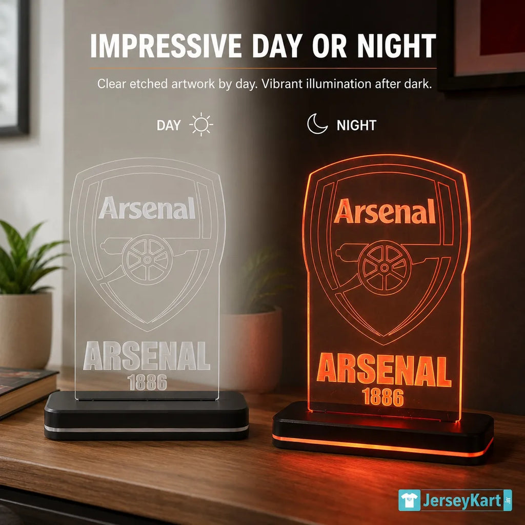 ARS 1886 Football Crest LED Acrylic Table Lamp