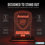 ARS 1886 Football Crest LED Acrylic Table Lamp