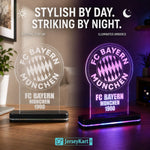 BYRN 1900 Football Crest LED Acrylic Table Lamp