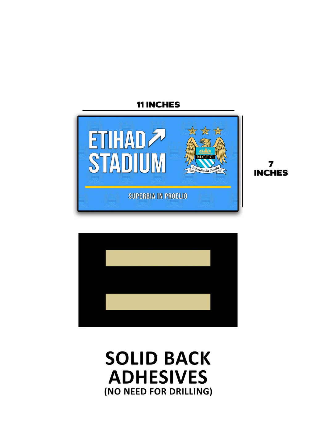Etihad Stadium Door Signs
