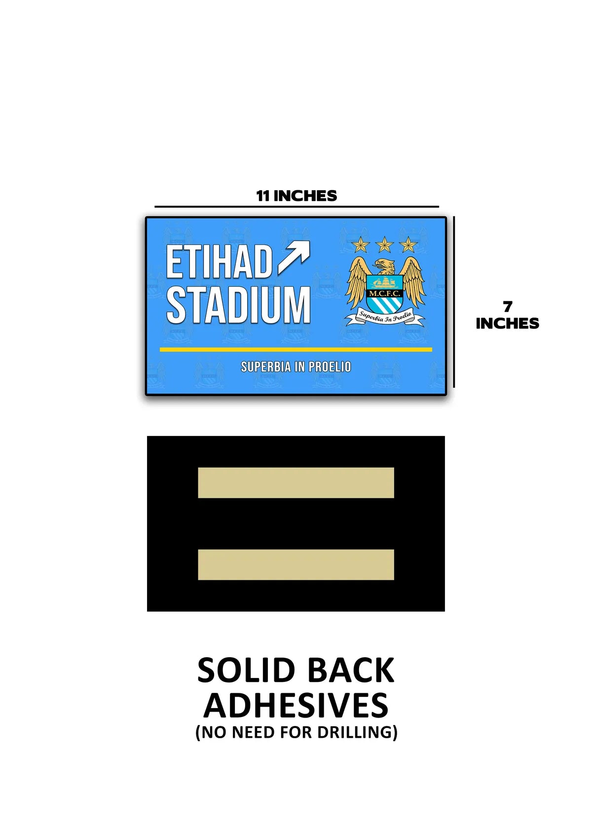 Etihad Stadium Door Signs