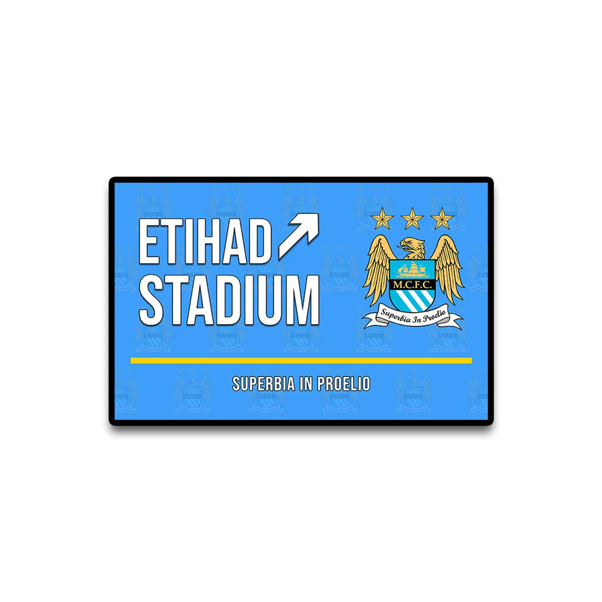 Etihad Stadium Door Signs