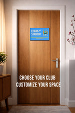 Etihad Stadium Door Signs