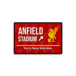 Anfield Stadium Door Signs