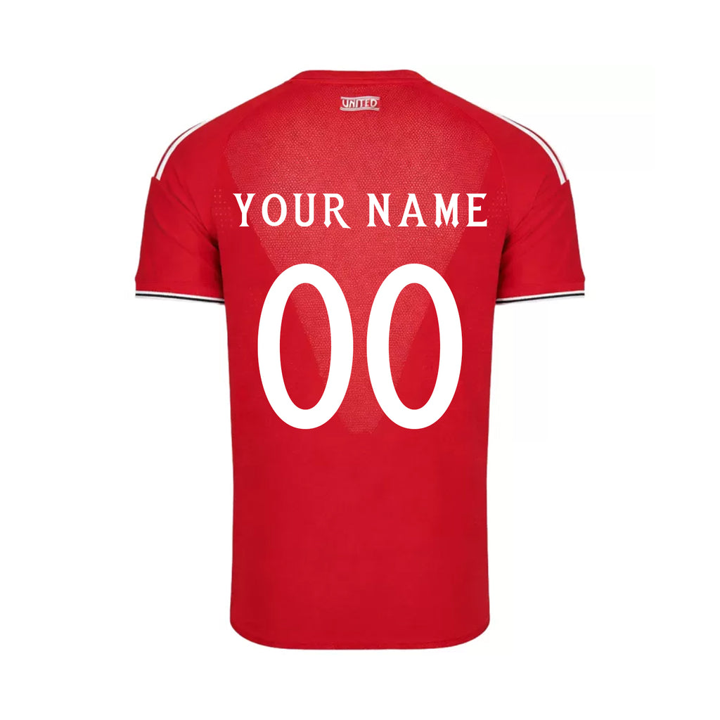 Customized MNU Home Soccer Solid Jersey 2026/27