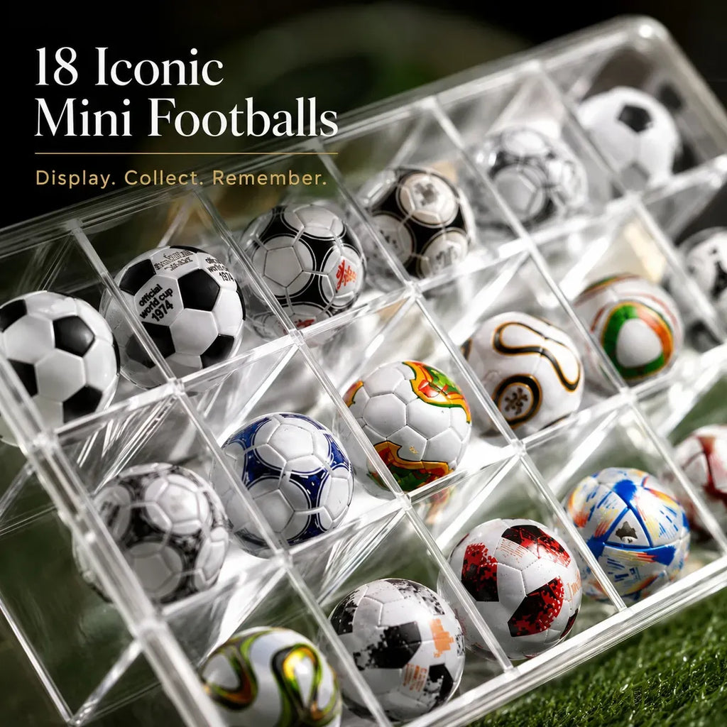 World Cup Mini Soccer Ball Collection Set Pack of 15