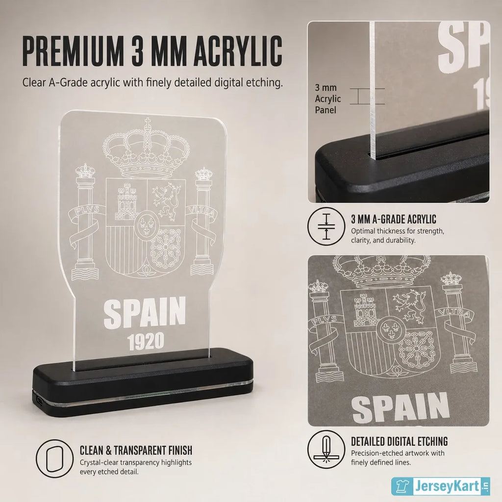 SPN 1920 Football Fan LED Desk Lamp