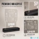 SPN 1920 Football Fan LED Desk Lamp