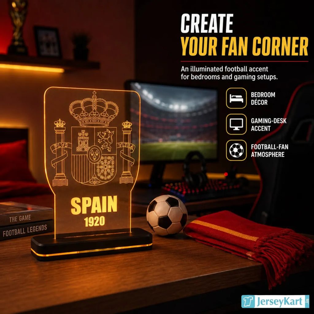 SPN 1920 Football Fan LED Desk Lamp