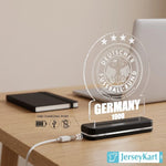 GRM 1900 Football Crest LED Acrylic Table Lamp