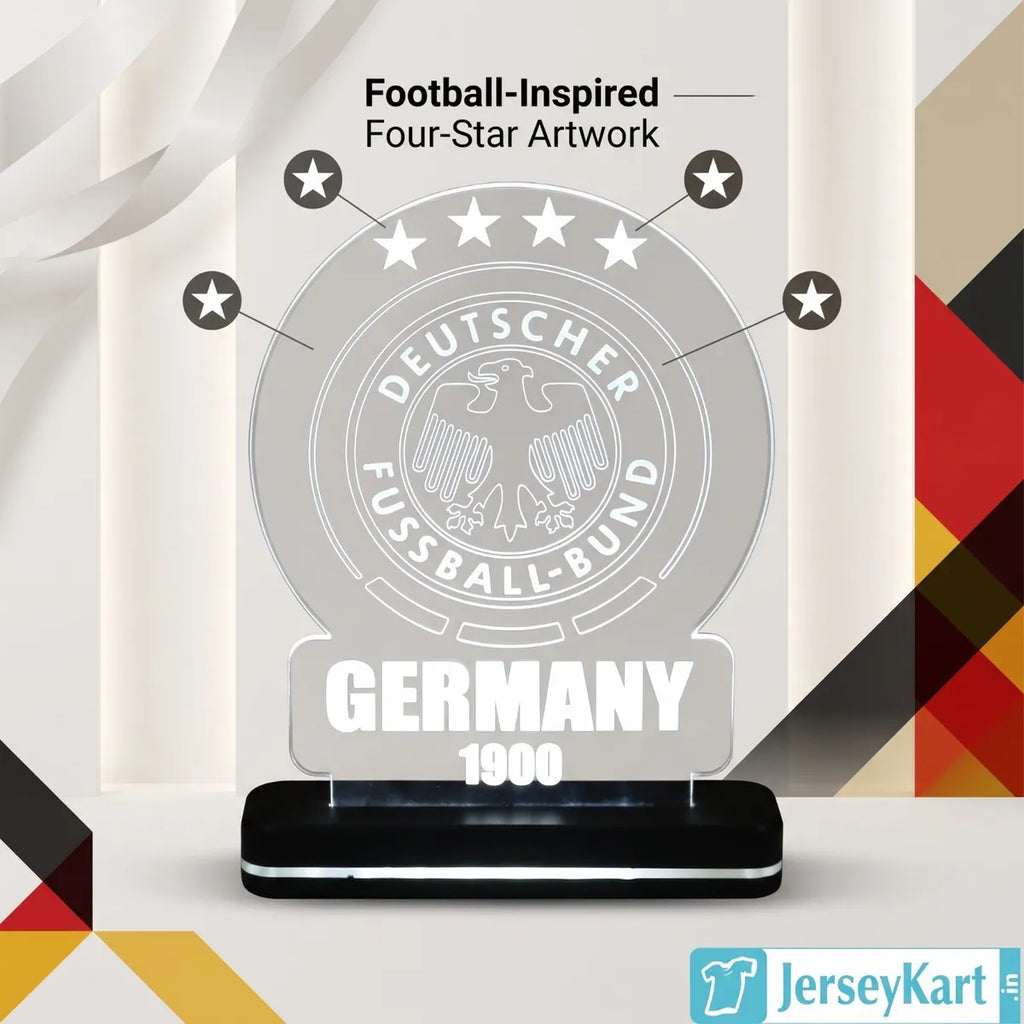 GRM 1900 Football Crest LED Acrylic Table Lamp