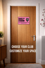 Chase Stadium Door Signs