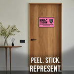 Chase Stadium Door Signs