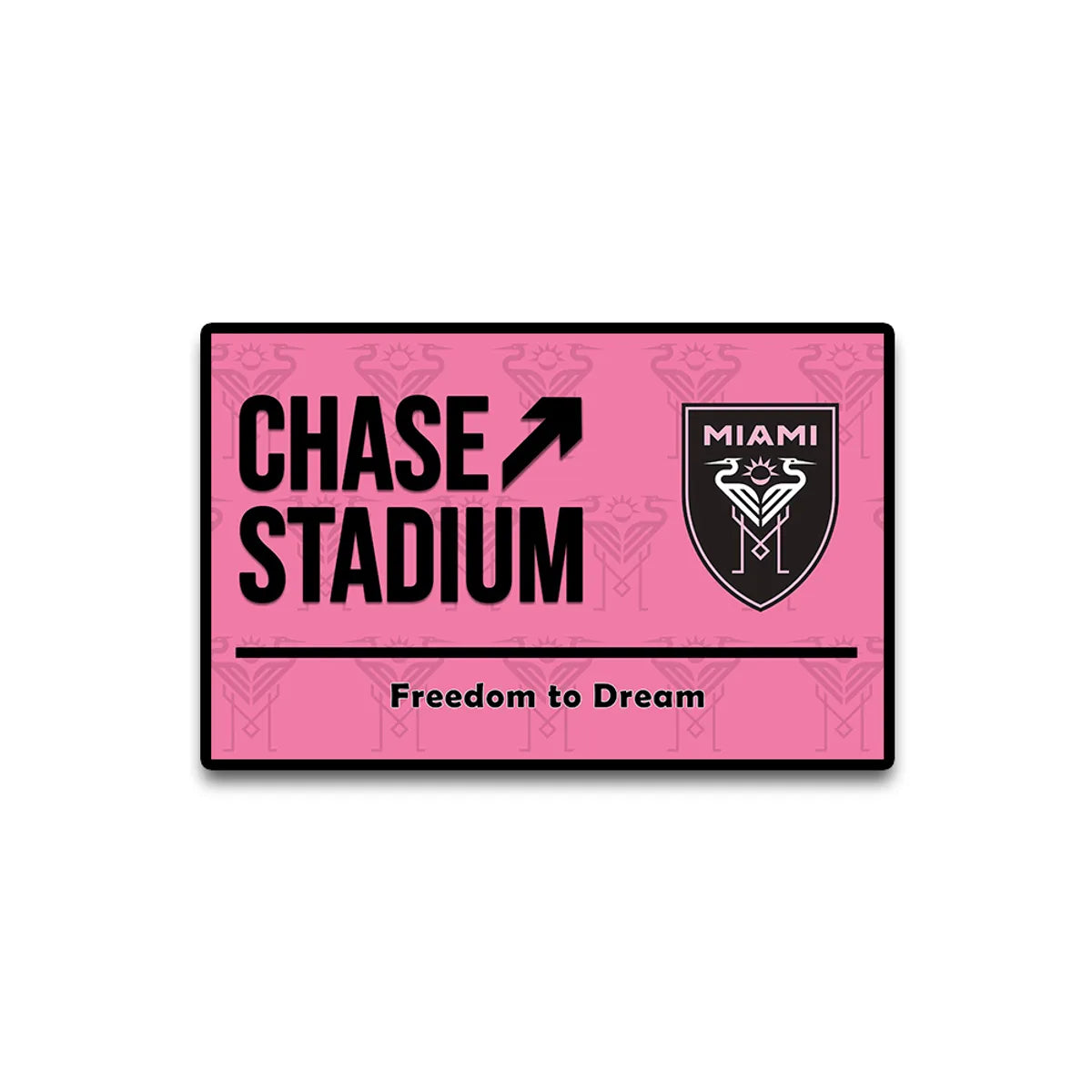 Chase Stadium Door Signs